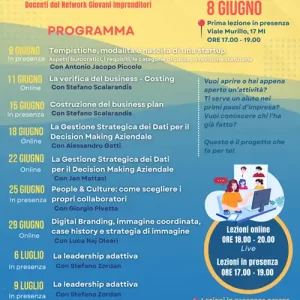 Corso Neo Imprenditori | 8 giugno 2026