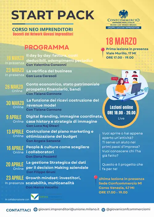 Corso Neo Imprenditori | 18 marzo 2026